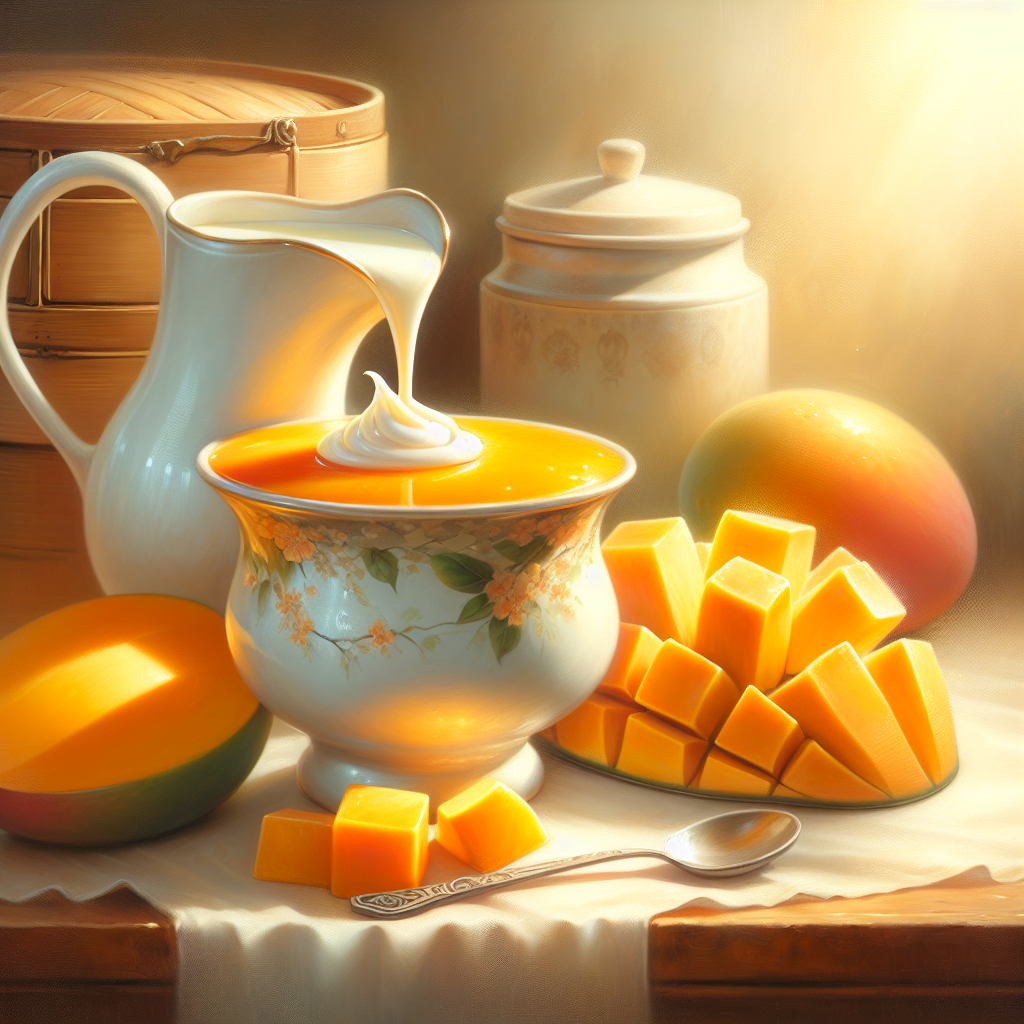 A Spoonful of Sunshine: Hong Kong–Style Mango Pudding
