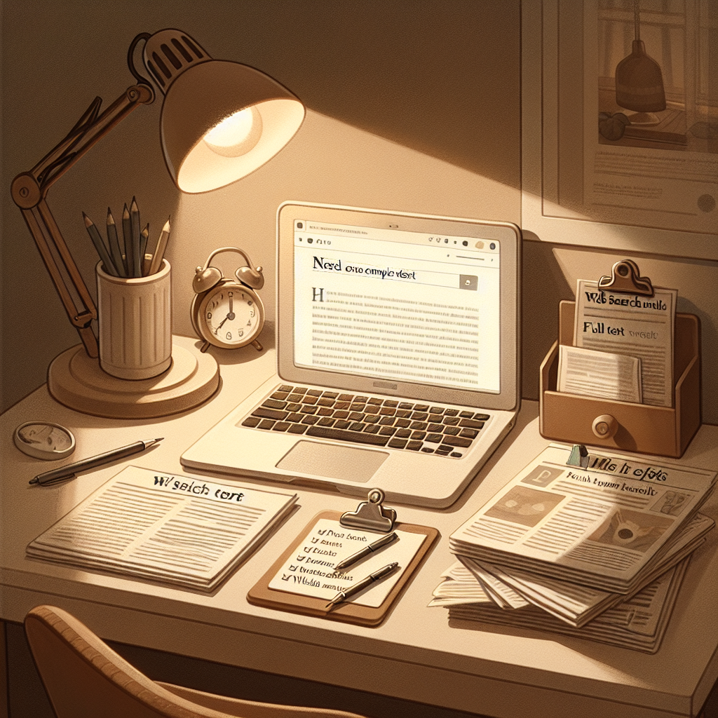 I Need the Article Text (Not Search Results) to Write the Blog Post