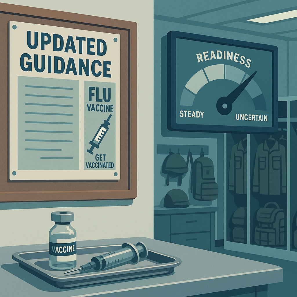 The Military’s Flu Shot Policy Shifts: What the Latest Reporting Says
