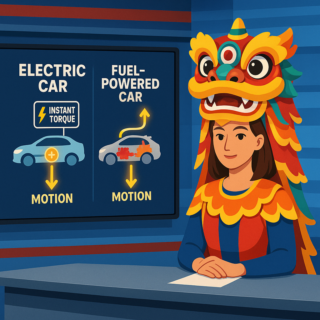 EV vs ICE: A Kid-Friendly Look at Energy Efficiency (with Tracey Reporting!)