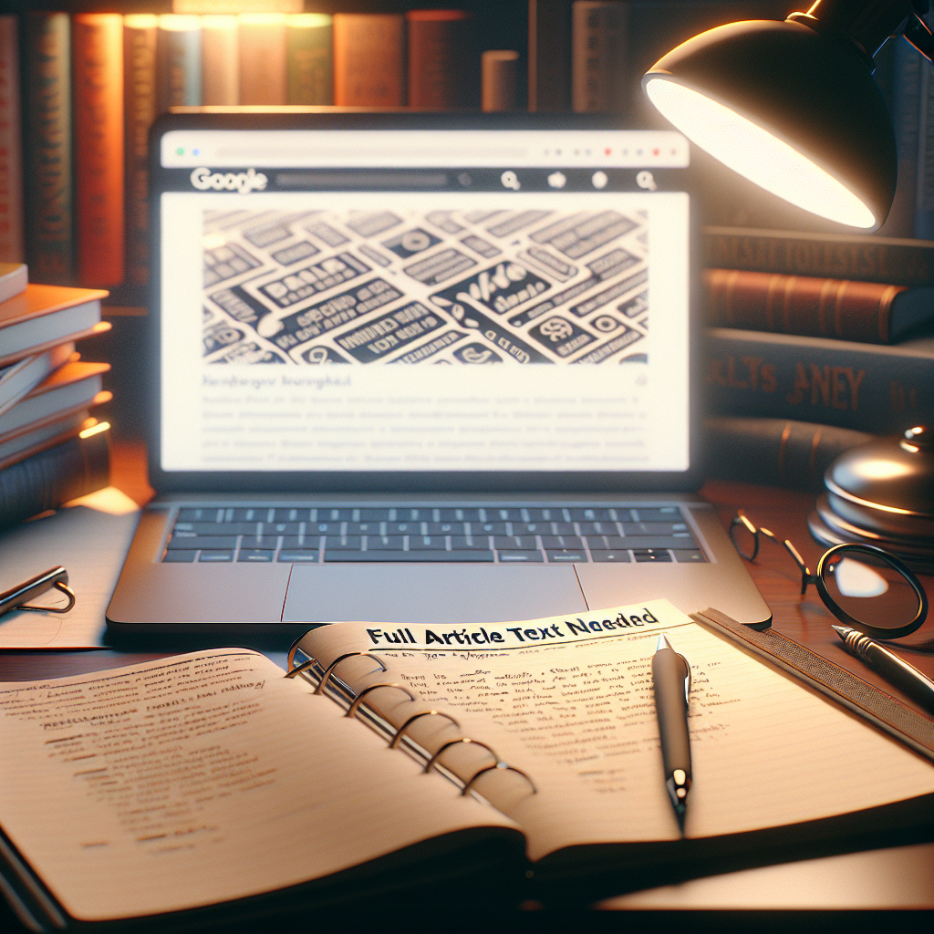 Need the Article Text to Write the Blog Post