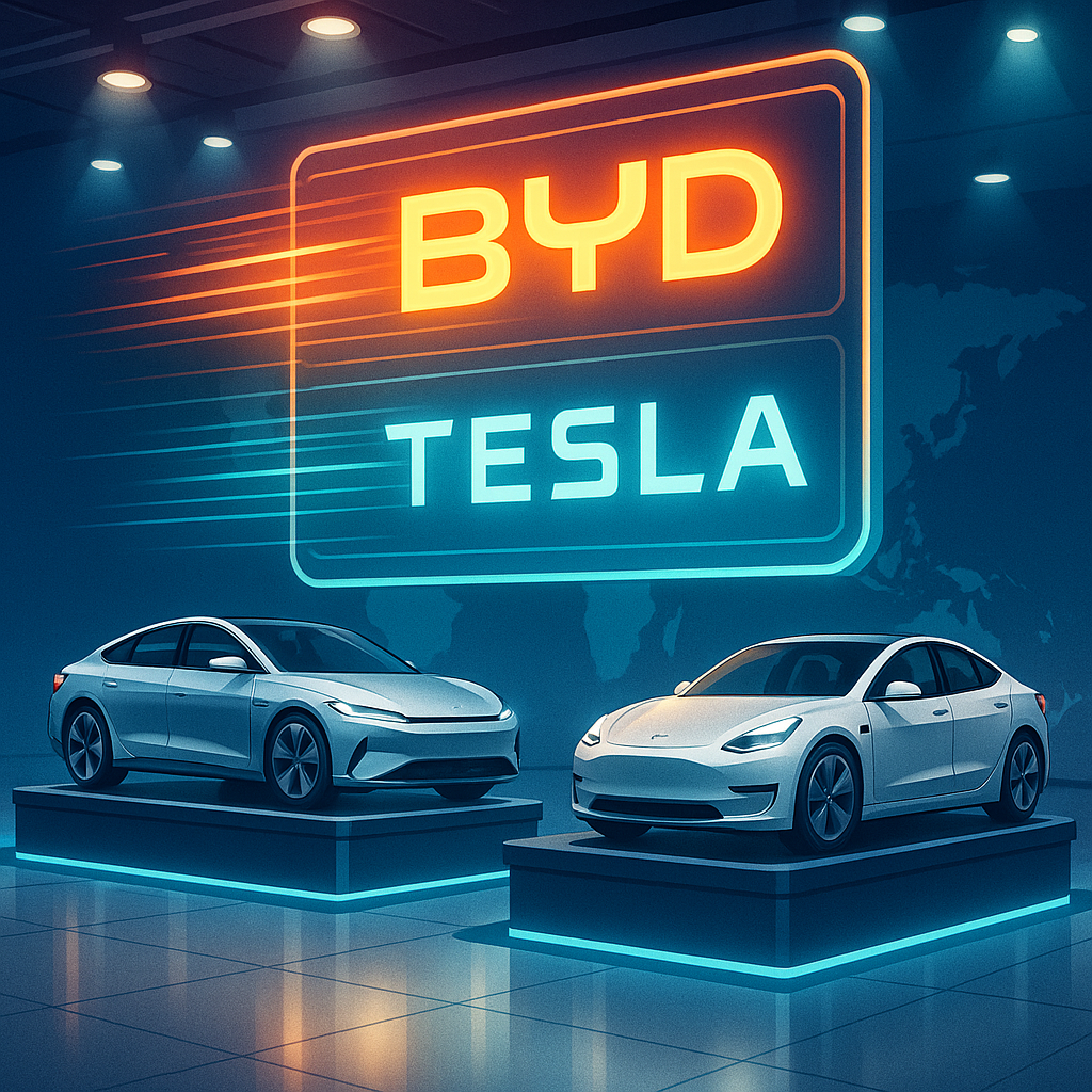 BYD Overtakes Tesla: A New Top Seller in the Global EV Race