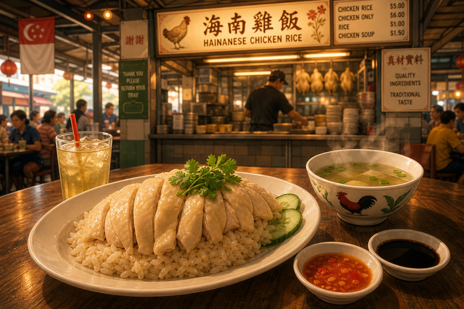 From Hawker Stalls to Headlines: Why Hainanese Chicken Rice Still Defines Singapore