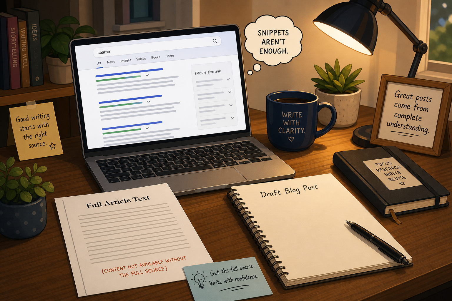 I Need the Article Text to Write the Blog Post