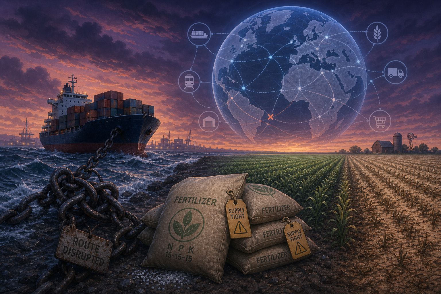 War With Iran, Fertilizer Shockwaves, and the Quiet Threat to Global Food Production
