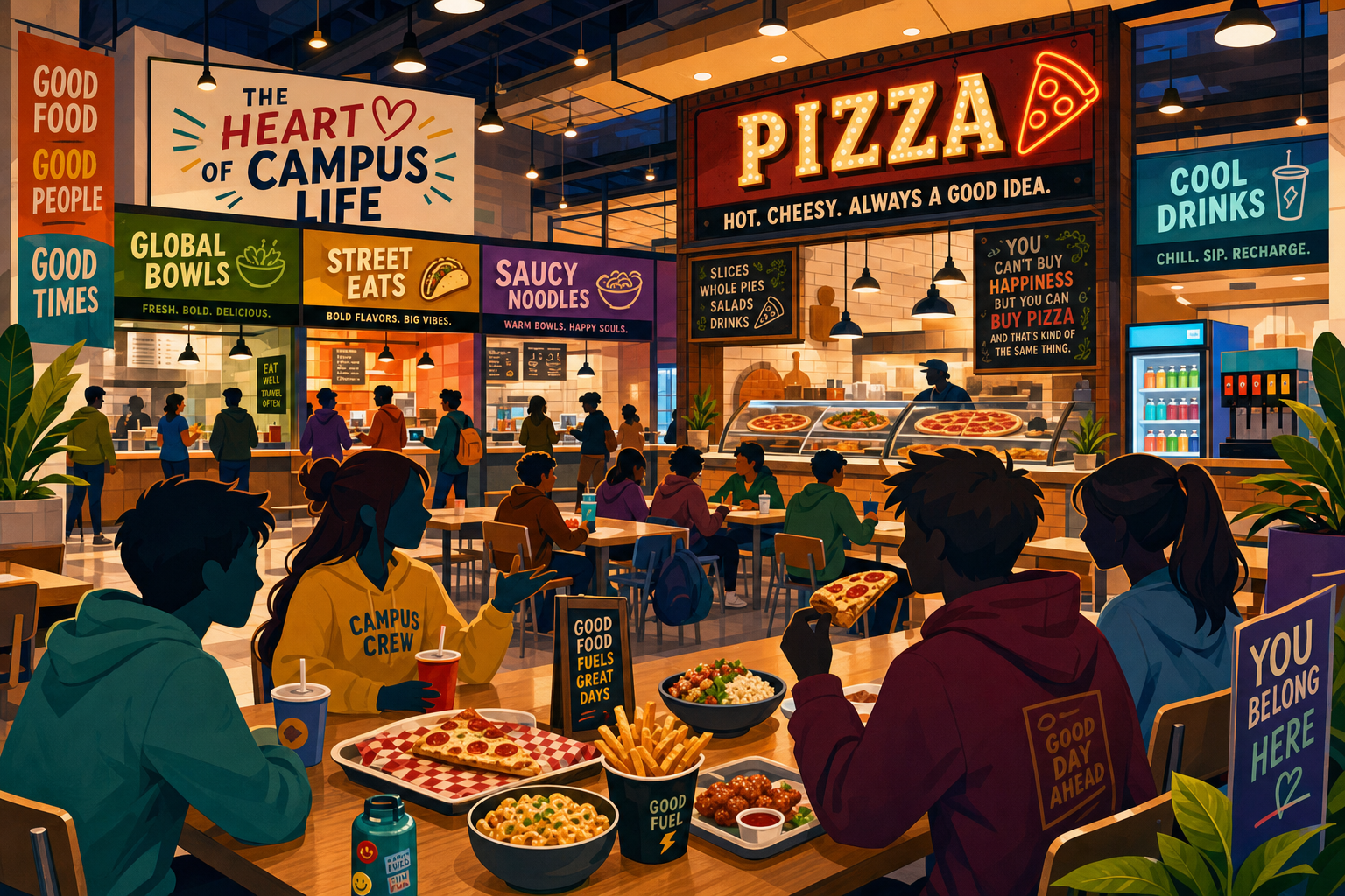 Let’s Eat! A Day of Food Court Adventures at Republic Polytechnic