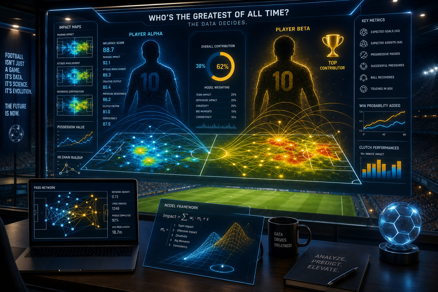 Messi Beats Ronaldo to GOAT Status After Data Analysis