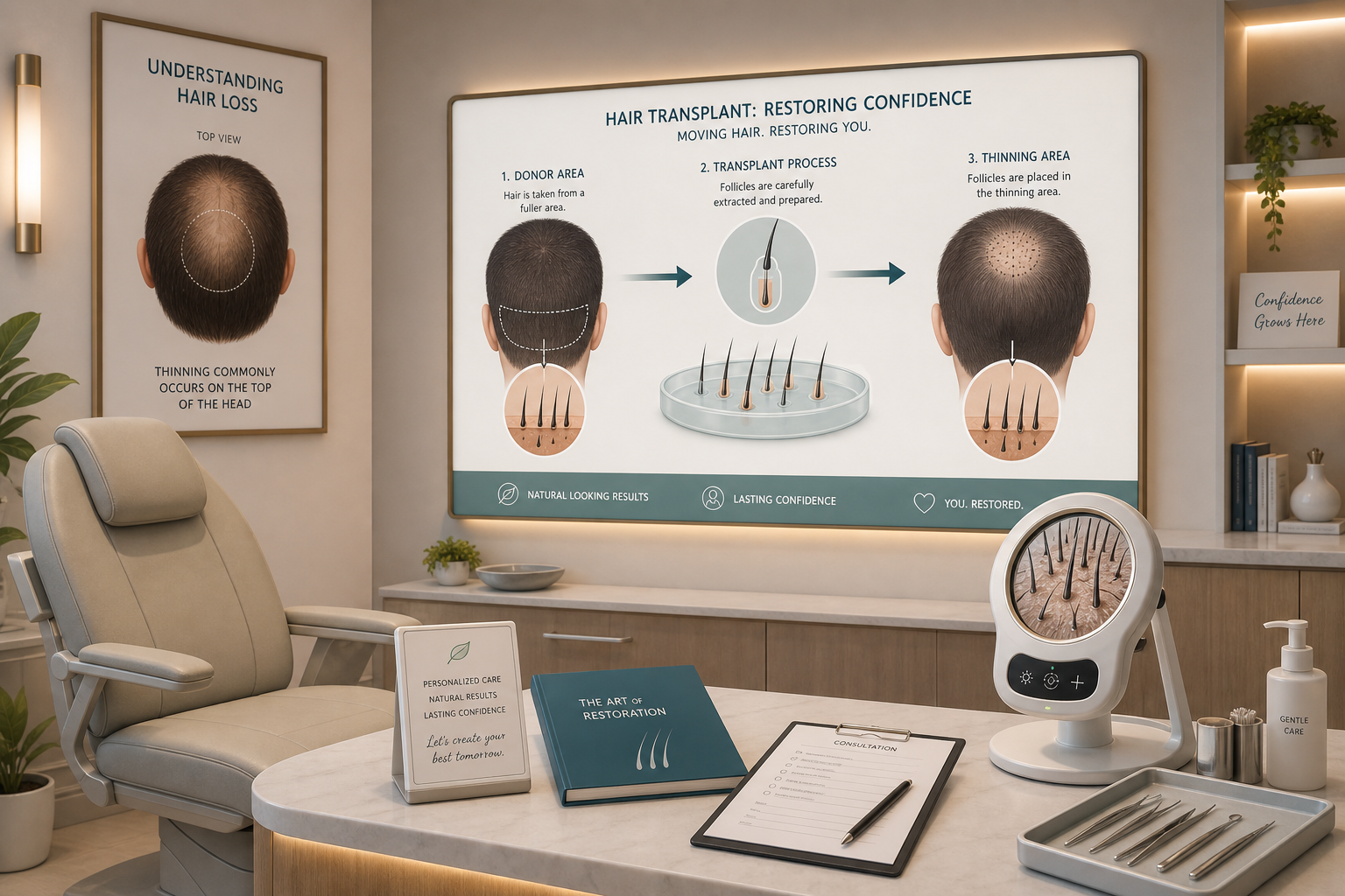 Understanding Hair Loss: Diagnosis and Treatment Explained