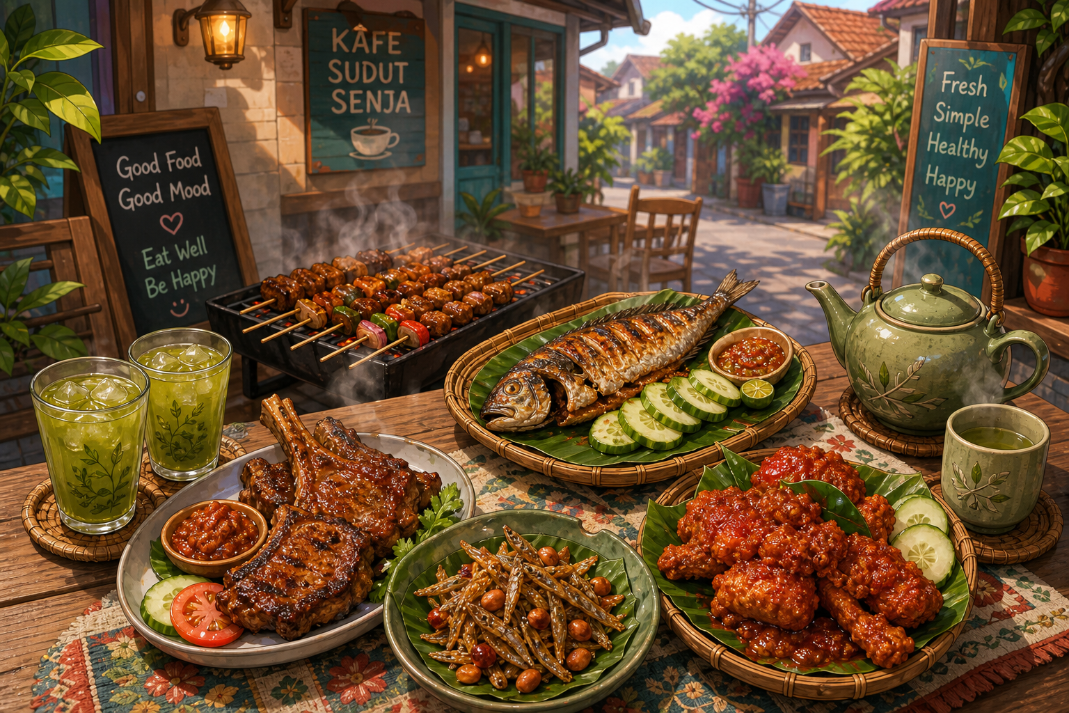 Healthy, Homemade, and Hot Off the Grill at Tam Tam Zing’s Cafe