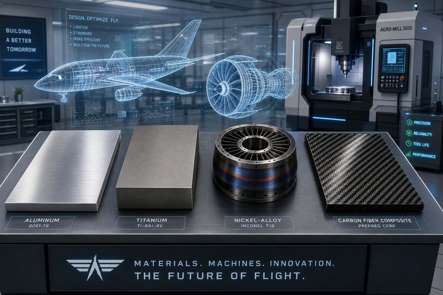 How Four Aerospace Materials Are Shaping Modern Manufacturing