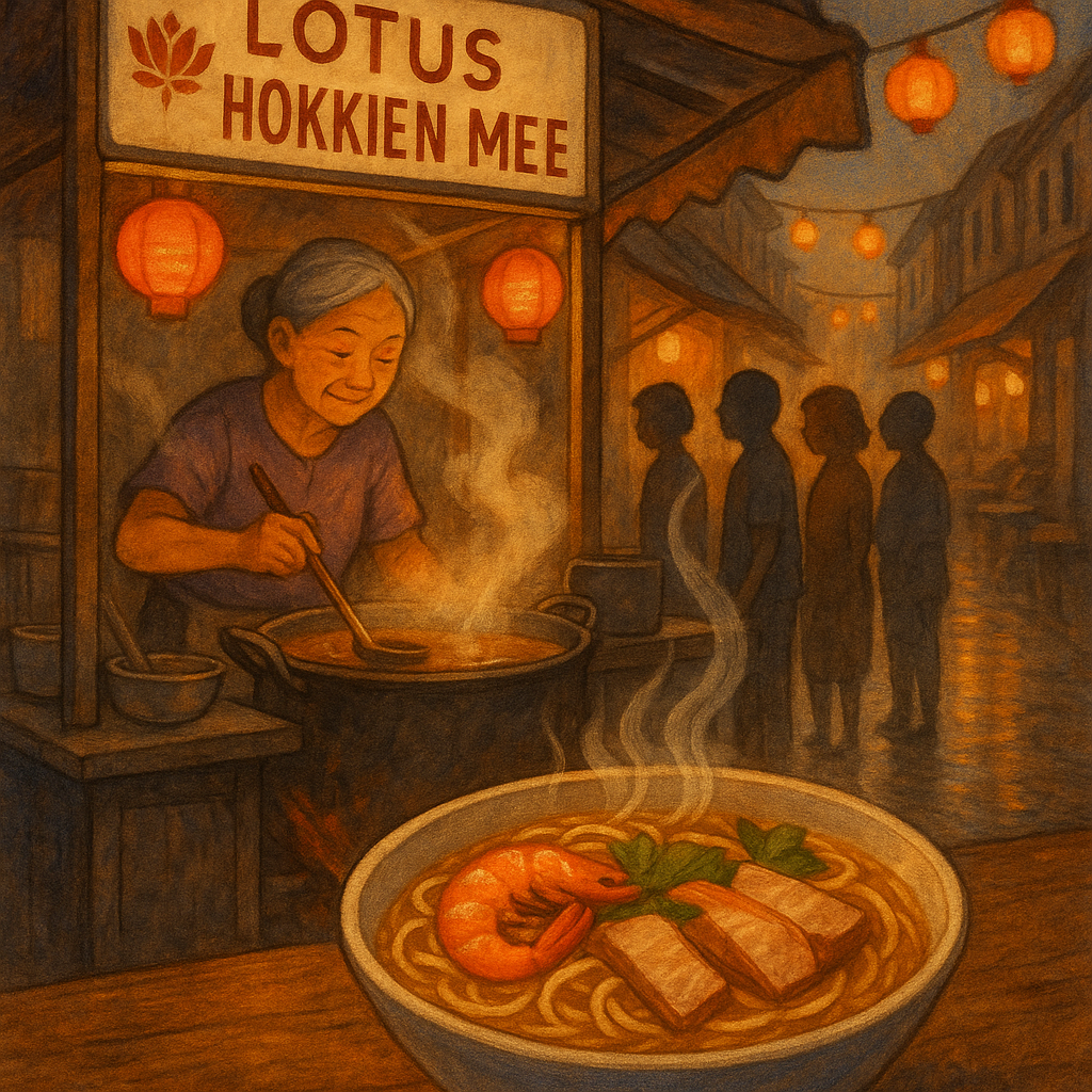888 Hokkien Mee: Penang’s Soupy, Spicy Noodle Institution on Presgrave Street