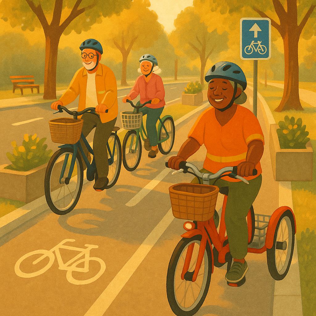 Geriatric Cyclists: Weighing the Health Boosts and the Safety Trade‑Offs