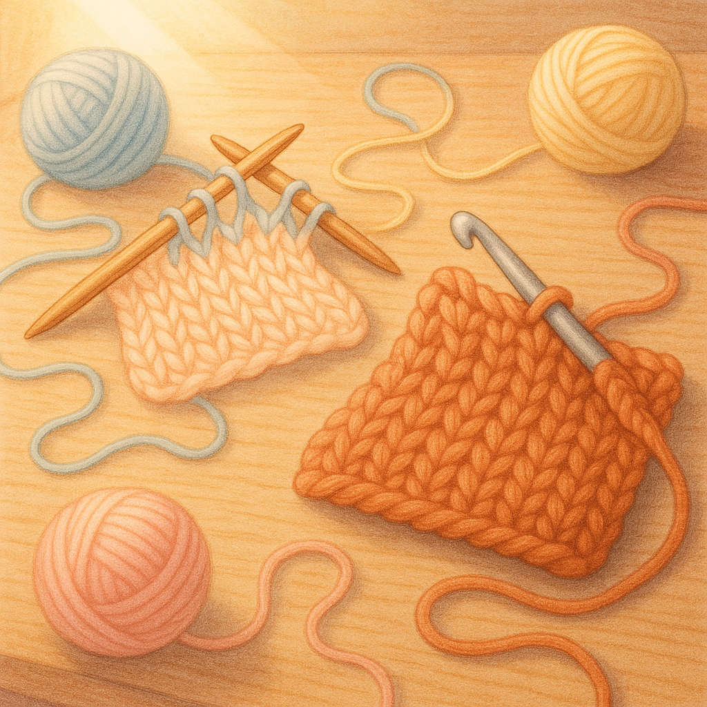Knitting vs Crochet: Understanding the Key Differences in Yarn Crafts