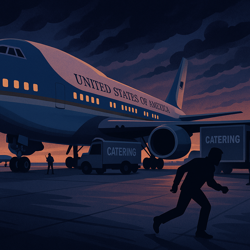 Inside Trump’s Secret Evacuation from Air Force One Amid Iran Threat