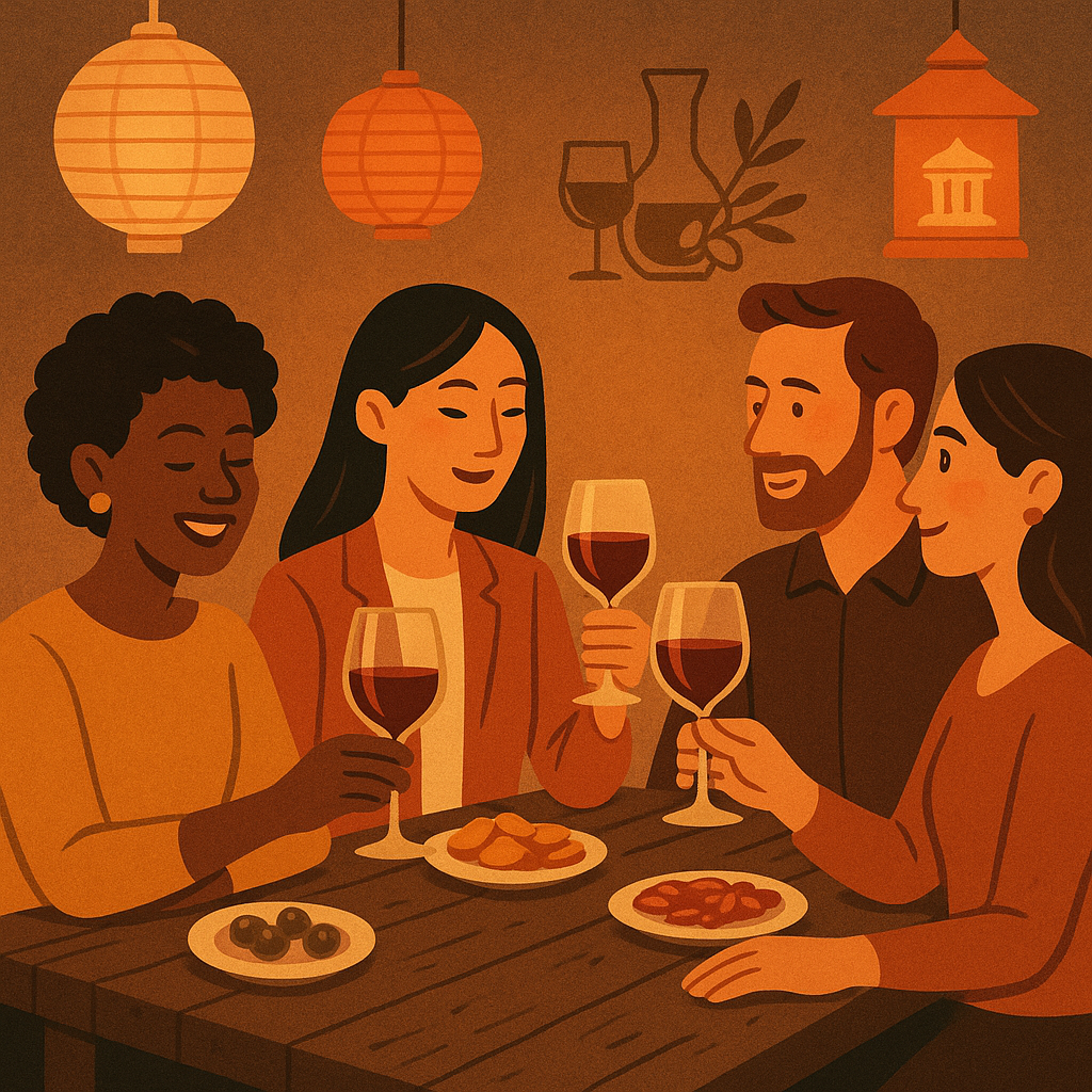 The Complex Dance of Moderate Drinking: Health, Happiness, and Social Harmony