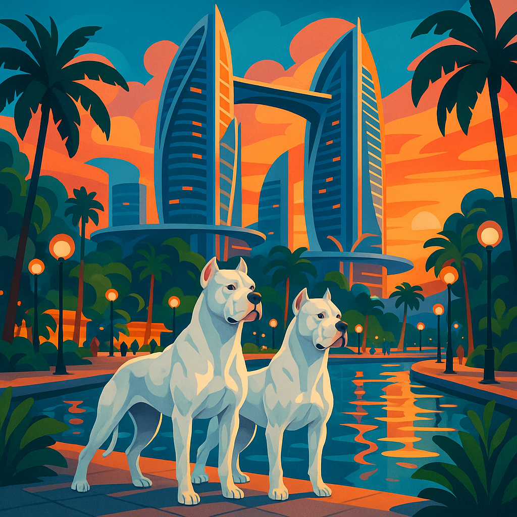 Identifying Dogo Argentino Dogs and Related Objects in MBS, Singapore