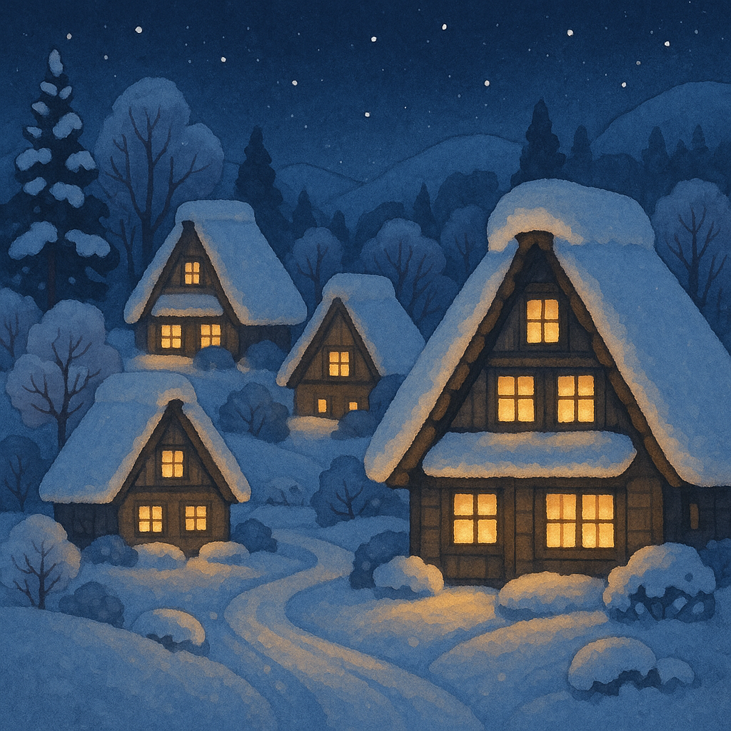 Winter Magic in Shirakawa-go: Japan’s Fairy Tale Village Blanketed in Snow
