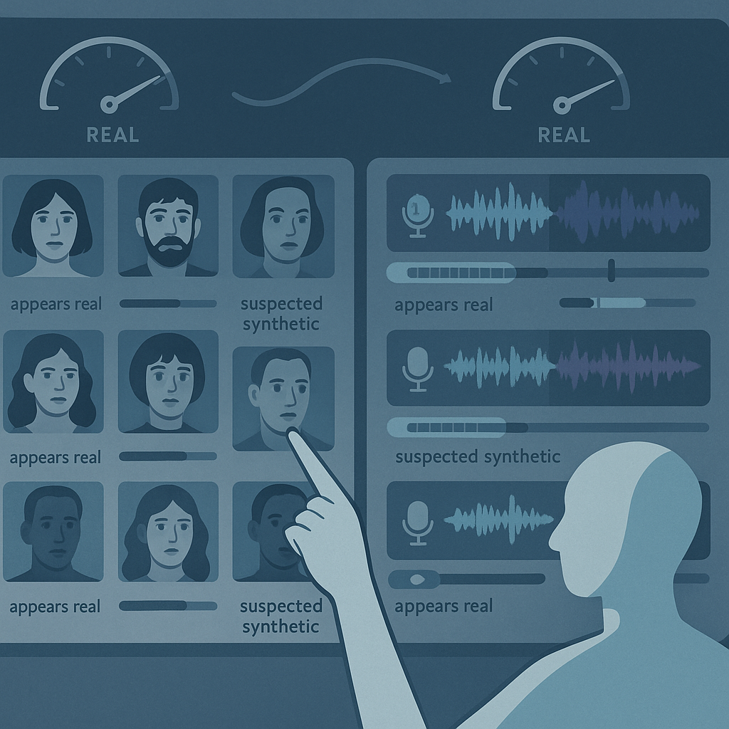 Not One-Size-Fits-All: Why Spotting Deepfakes of Faces Doesn’t Make You Good at Spotting Voice Clones