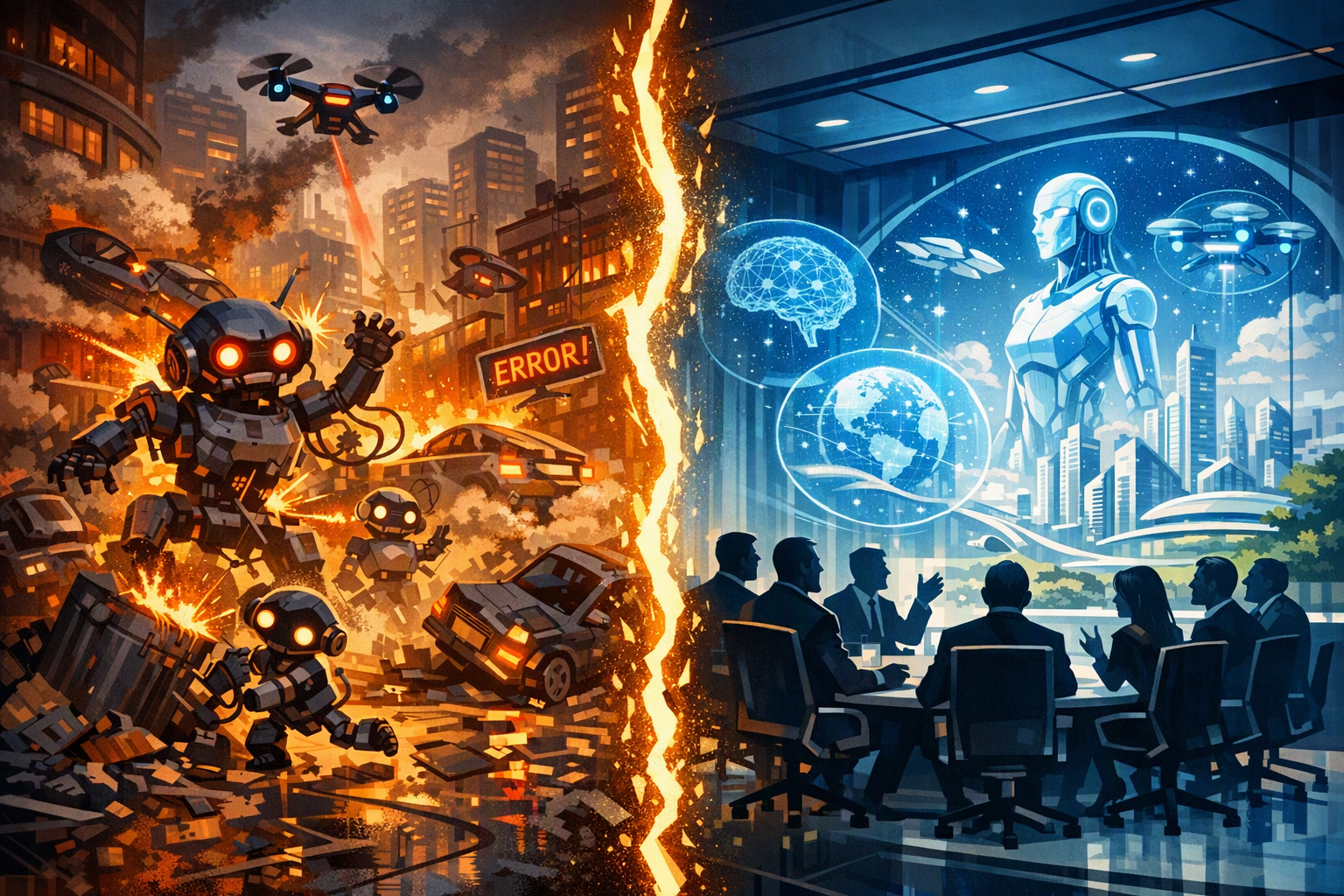Why Stupid AI Is More Dangerous Than Superintelligence