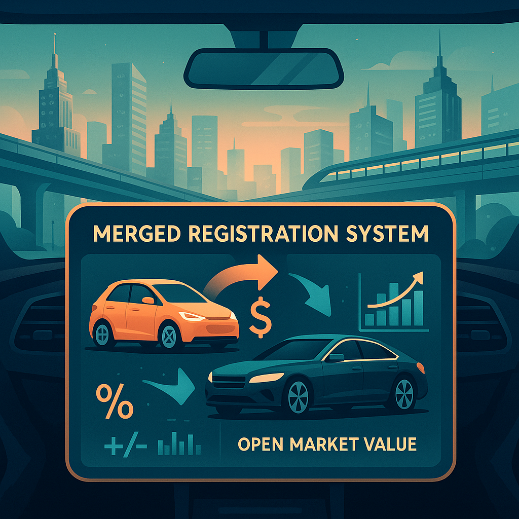 Singapore’s LTA Proposes Merging COE Categories A and B with New Fee-and-Rebate Model